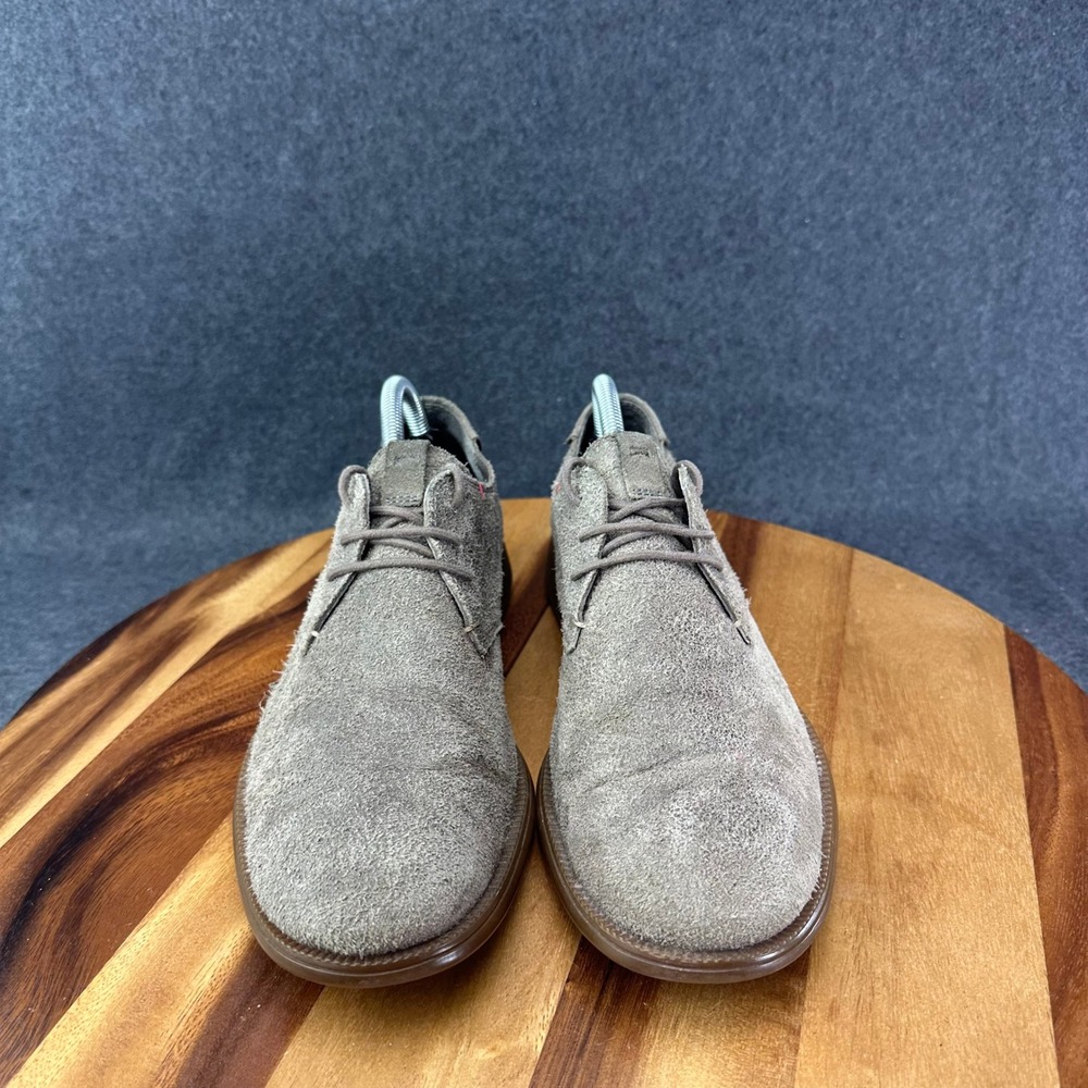 Camper Neuman Taupe Suede Derby Shoes Mens Size 41 US 8 Mil 1913 - Picture 3 of 12